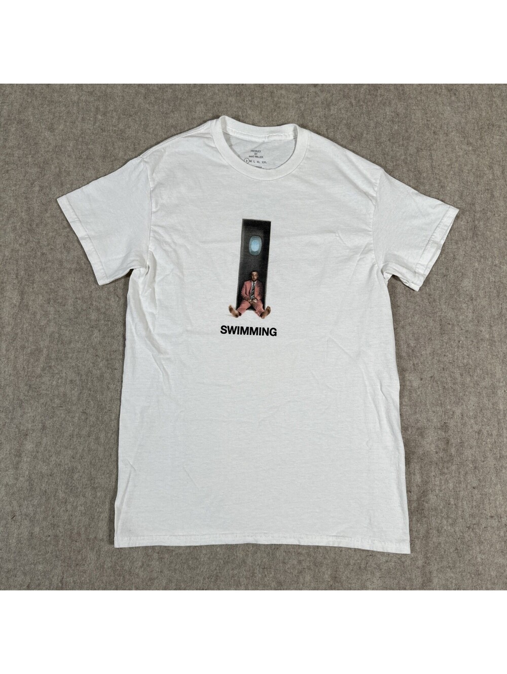 Mac Miller Swimming T-Shirt Small Album Promo Tee Official Tour Merch White